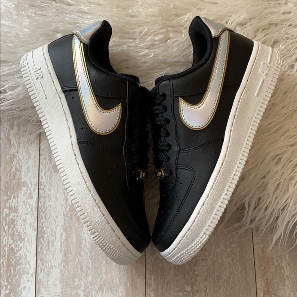 NWT Nike Air Force 1 black - Picture 4 of 8